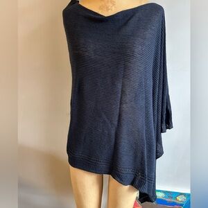 Linen Asymmetrical Shawl
